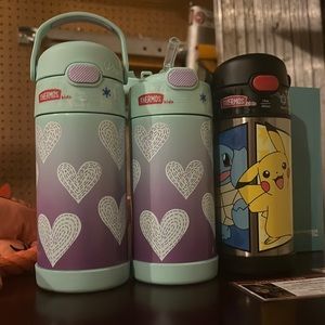 2 limited edition THERMOS kids 12oz 1 Pokémon THERMOS kids